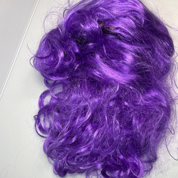 Leg Avenue Starbright Long Wavy Wig Purple OS - Picture 10 of 12